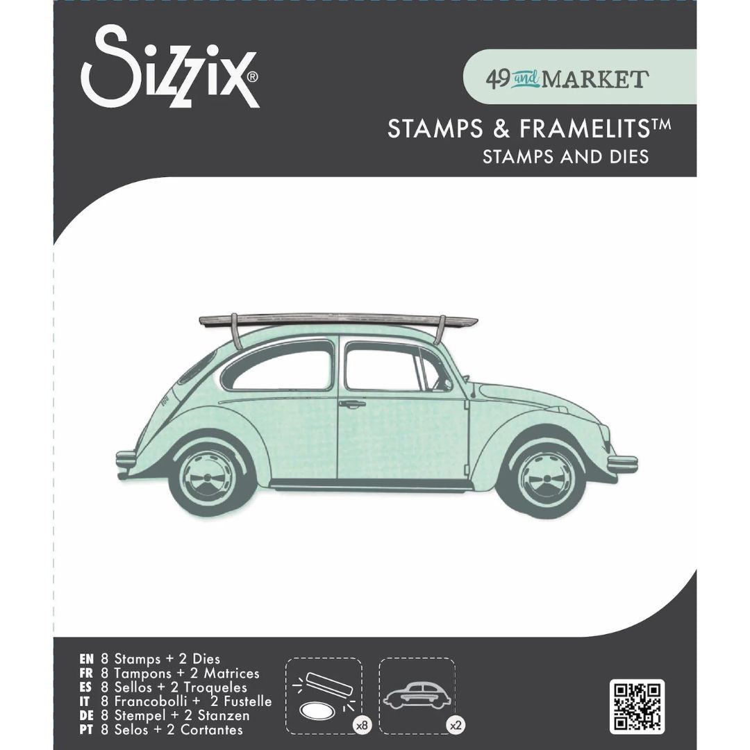 Sellos con Troqueles Framelits Journey Home