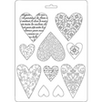 Molde Flexible A5 Corazones
