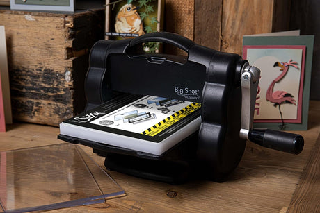 Troqueladora Big Shot Foldaway Tim Holtz Negra (vista 6)