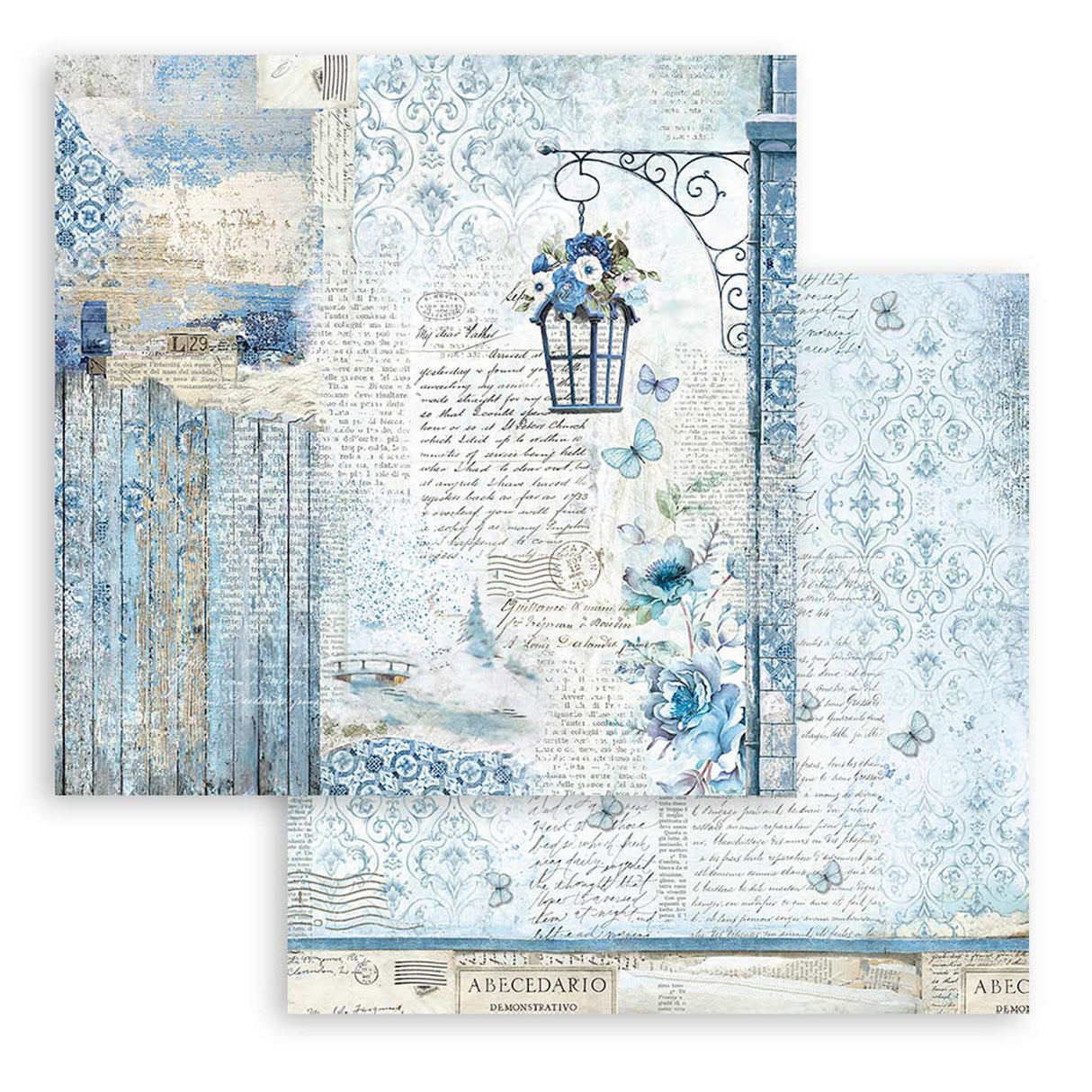 Block de cartulinas "Blue Land" de 20.3x20.3 cm (vista 5)