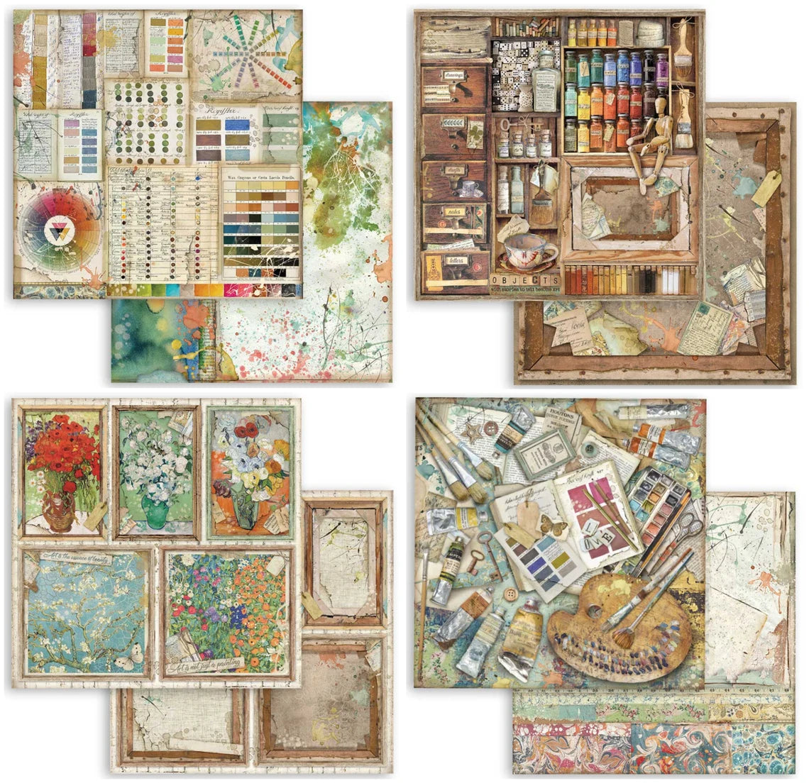 Block de cartulinas ''Atelier des Arts'' de 20.3x20.3cm (vista 4)