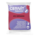 Cernit Translucent Granada (453) – arcilla polimérica translúcida 56 g