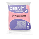Cernit Translucent Cuarzo rosa (477) – arcilla polimérica translúcida 56 g