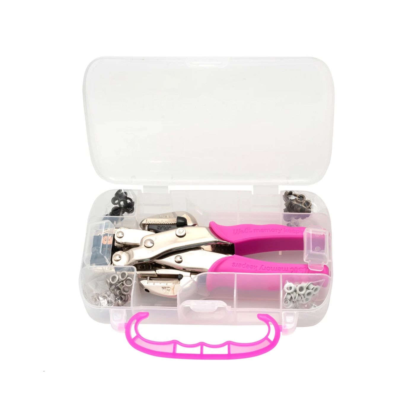Crop A Dile Mango Rosado con estuche + ojalillos