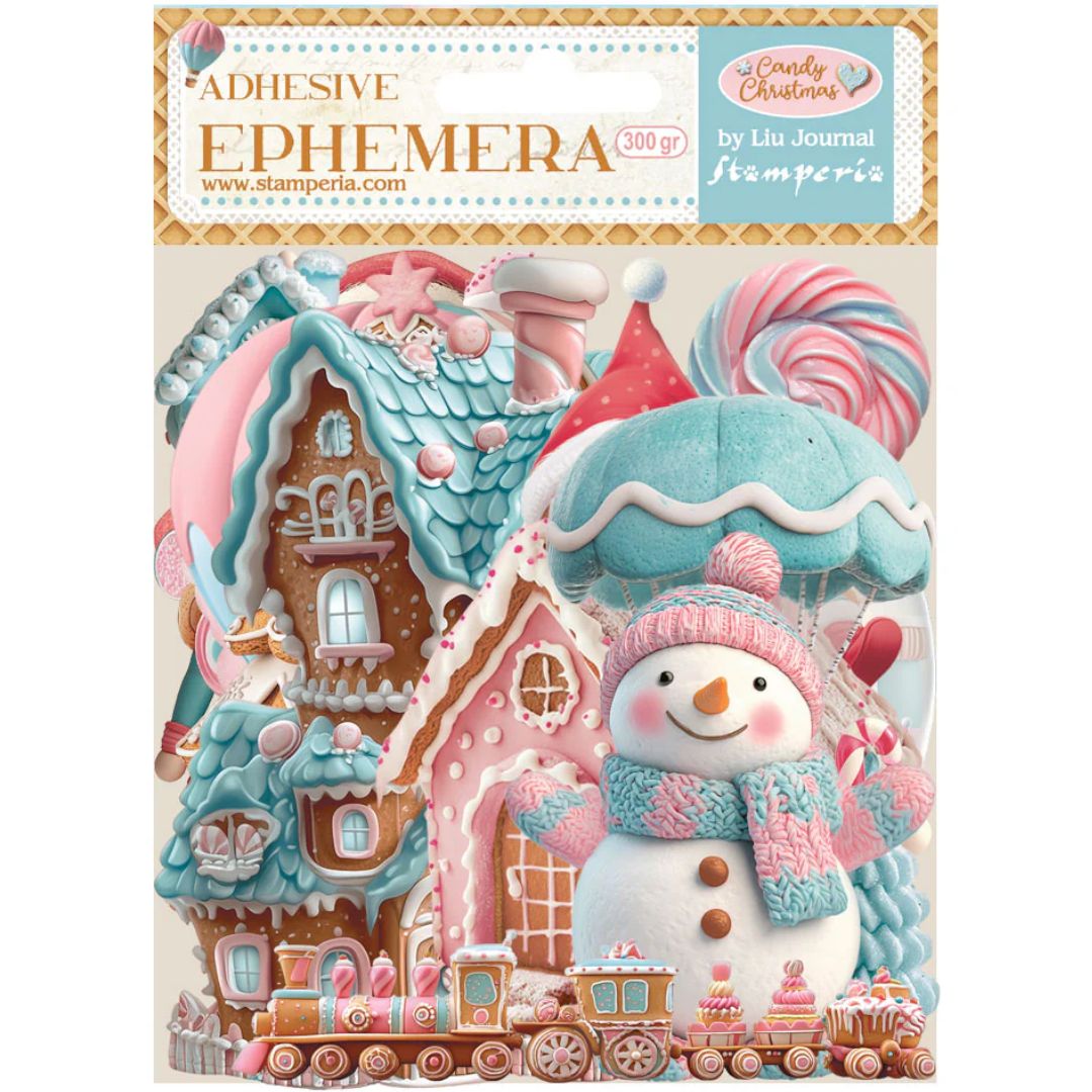 Ephemera Candy Christmas