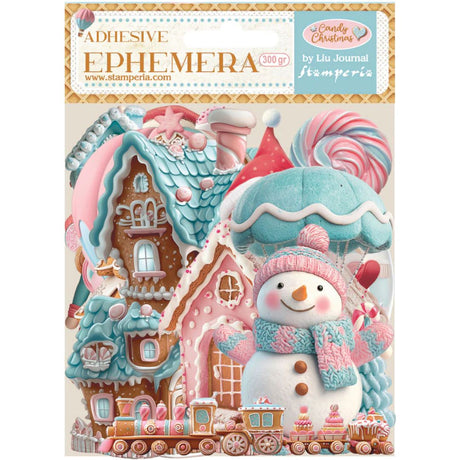 Ephemera Candy Christmas