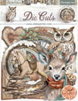 Aplicaciones de Chipboard The Owl's House - 41 piezas - Navidad - Stamperia