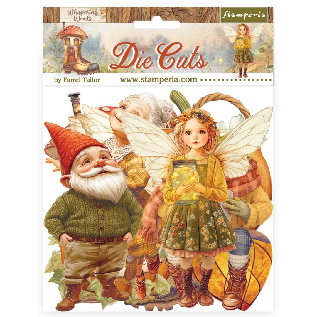Die Cuts Romantic Whispering Woods