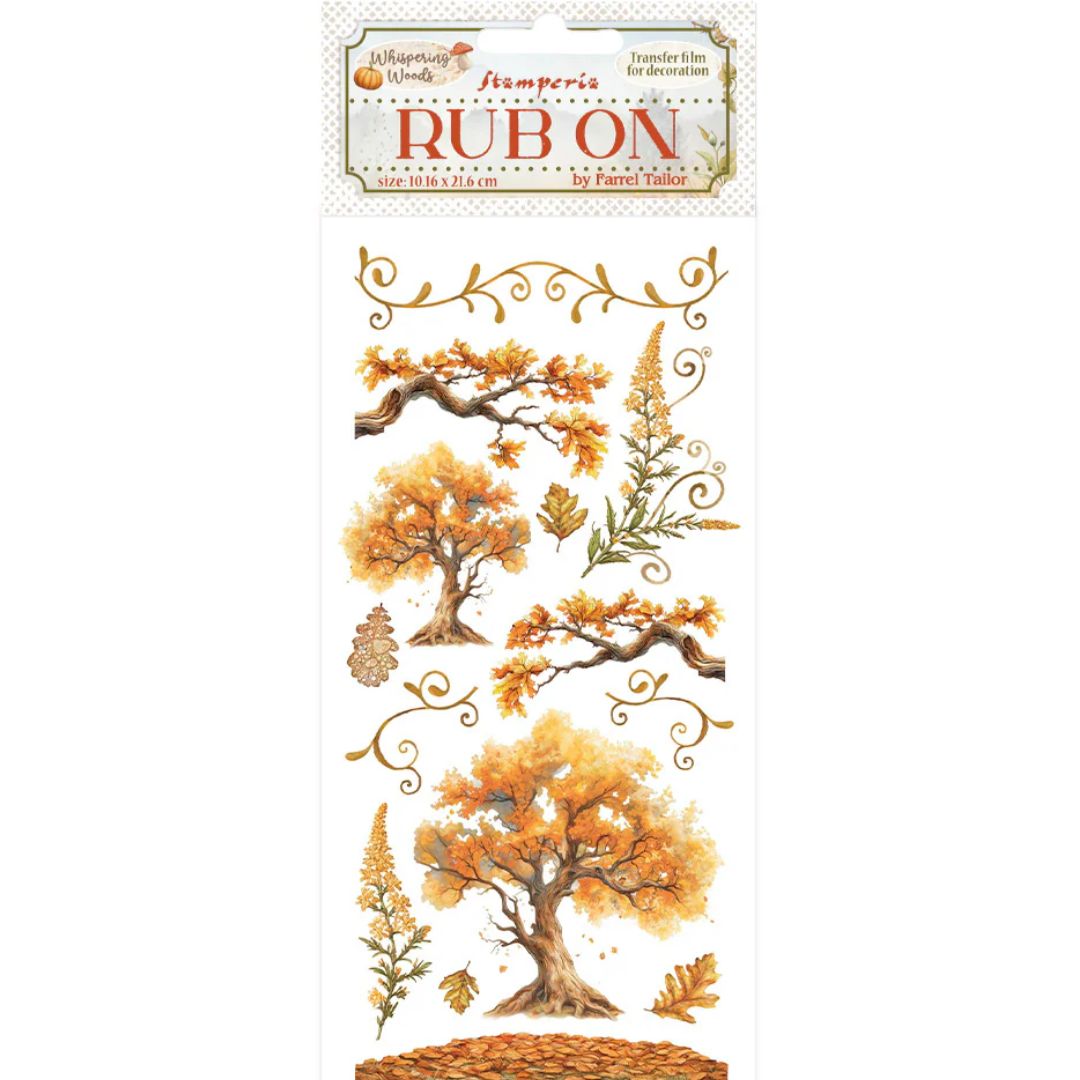 Rub-on Whispering woods Oak