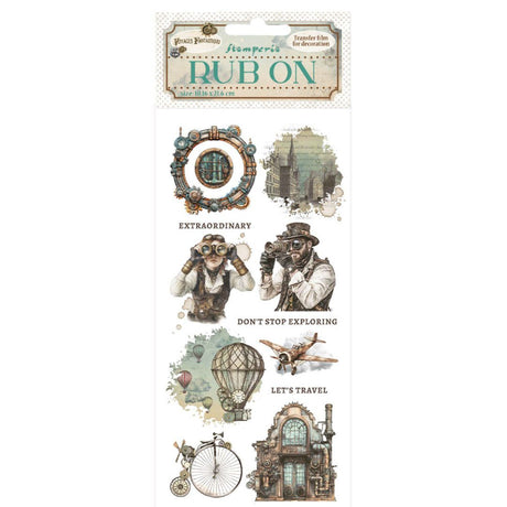 Rub-on Voyage Fantastique - Mechanical Wonders
