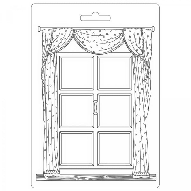 Molde Flexible A5 Daydream Ventana - Stamperia