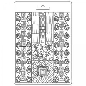 Molde Flexible A5 - Patrones Klimt - Stamperia
