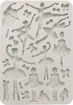 Molde de Silicona A5 The Nutcracker Ballet - Navidad - Stamperia