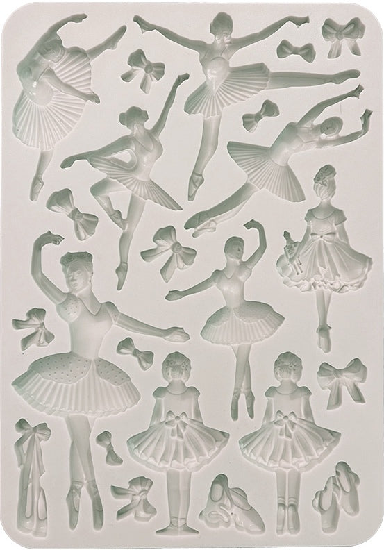 Molde de Silicona A5 The Nutcracker Ballet - Navidad - Stamperia