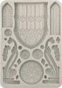 Molde de Silicona A5 Master of Magic Arquitectura Gótica - Stamperia