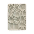 Molde de Silicona A5 Alice in Christmas - Navidad - Stamperia
