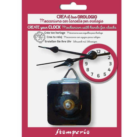 Mecanismo Completo para Reloj con Manecillas - Stamperia