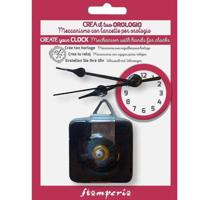 Mecanismo Completo para Reloj con Manecillas - Stamperia