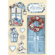 Formas de Maderita A5 Winter Tales - 8 piezas - Navidad - Stamperia
