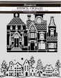 Stencil 20x25cm Classic Christmas Casa - Navidad - Stamperia