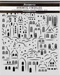 Stencil 20x25cm Classic Christmas Villa - Navidad - Stamperia