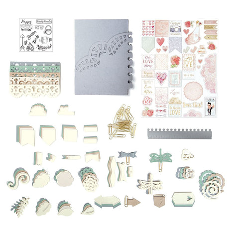 Kit de Adornos para Planner de Boda - David Tutera