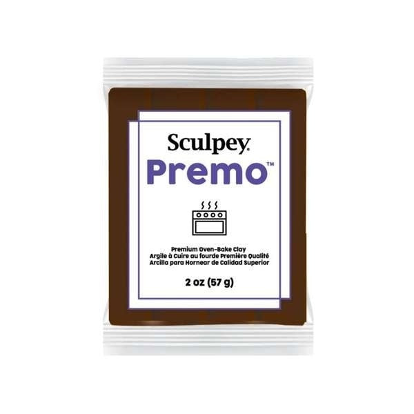 Sculpey Premo Burnt Umber (Marrón Tostado) – arcilla polimérica horneable 57 g