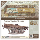 Paper Kit 3D - Aeronave Miniatura Sir Vagabond Aviator