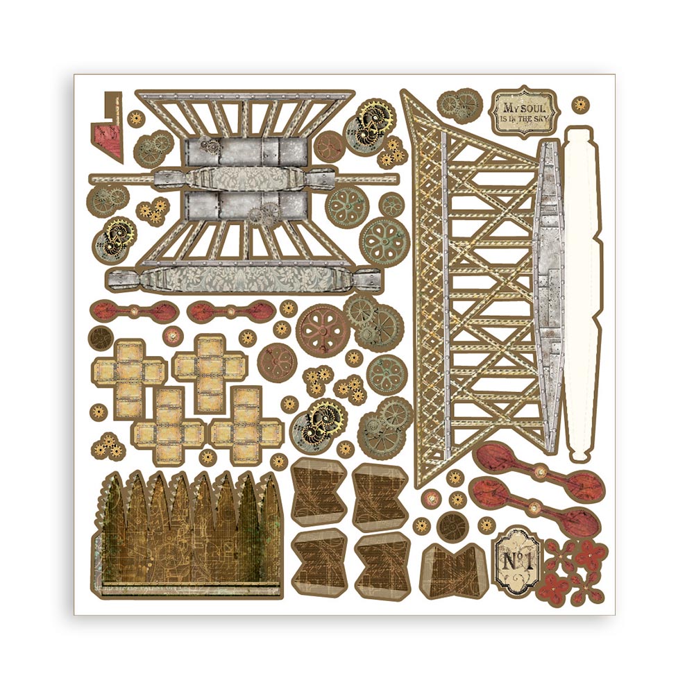 Paper Kit 3D - Aeronave Miniatura Sir Vagabond Aviator (vista 4)