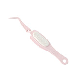 Pinza de Precisión Punta Fina Angulada Rosado (vista 2)