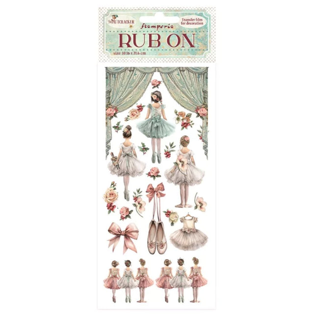 Rub-on The Nutcracker Ballet - Navidad