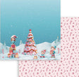 Cartulina 30.5x30.5cm Doble Cara Candy Christmas Árbol - Navidad - Stamperia