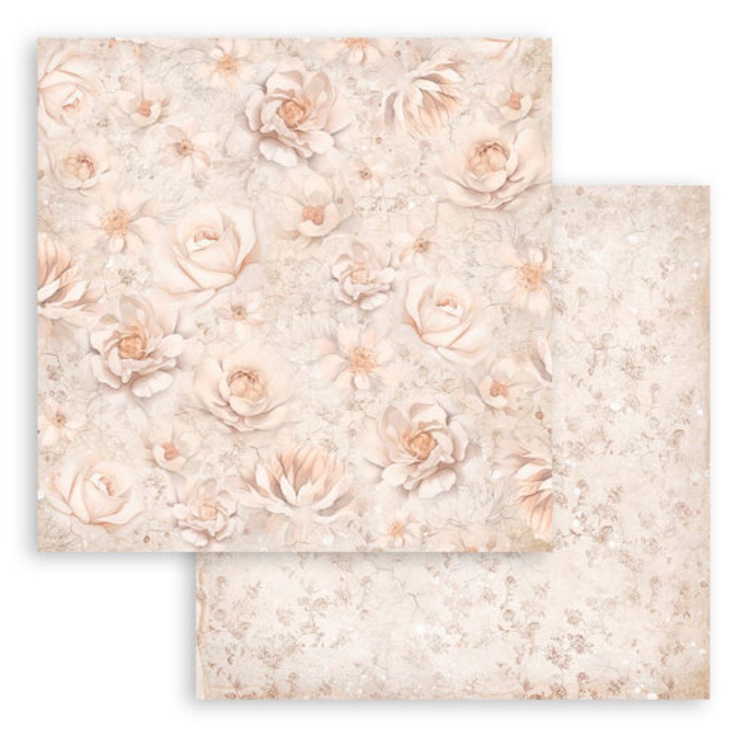 Block de Cartulinas ''Romantic Romance Forever" de 30.5x30.5cm