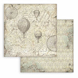 Block de cartulinas '' Fondos Voyages Fantastiques'' de 30.5x30.5cm (vista 8)