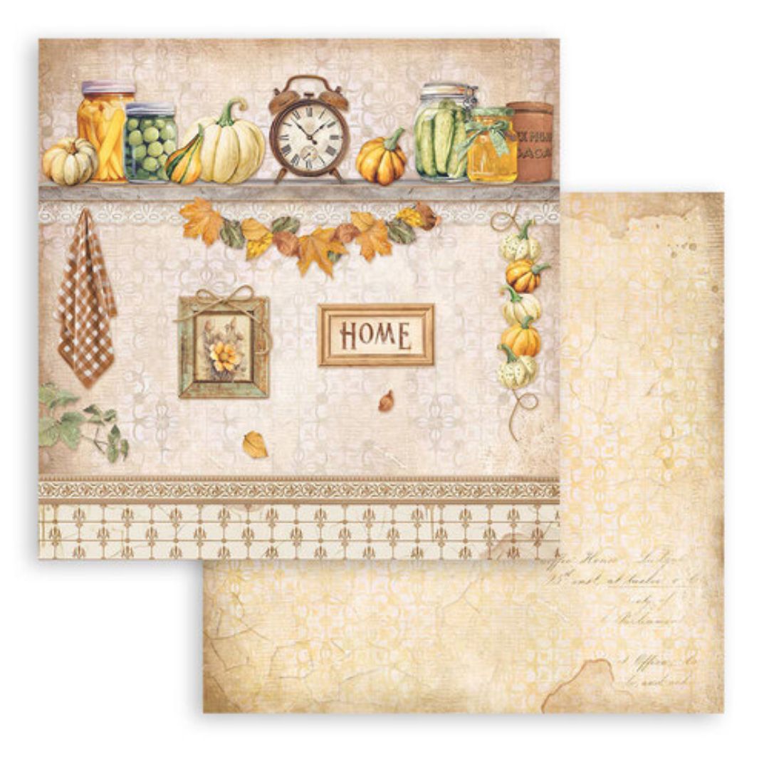 Block de Cartulinas ''Romantic Golden Harmony" de 30.5x30.5cm