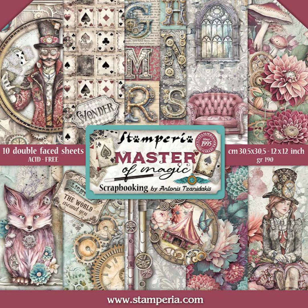 Block de Cartulinas ''Master Of Magic" de 30.5x30.5cm