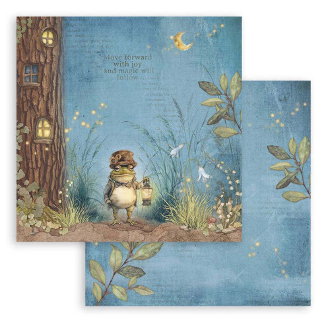 Block de Cartulinas ''Hidden Grove" de 30.5x30.5cm