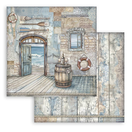 Block de cartulinas "Silent Sea” de 30.5x30.5cm (vista 2)
