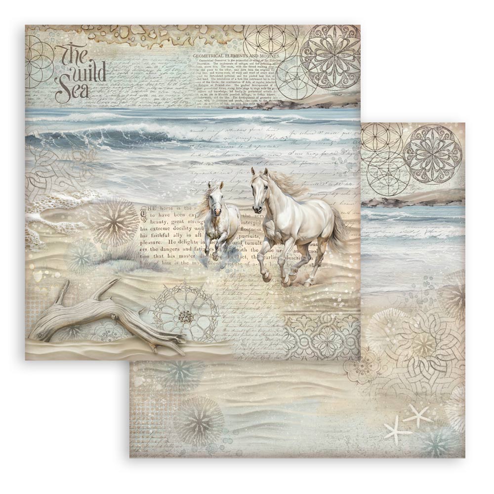 Block de cartulinas "Silent Sea” de 30.5x30.5cm (vista 3)