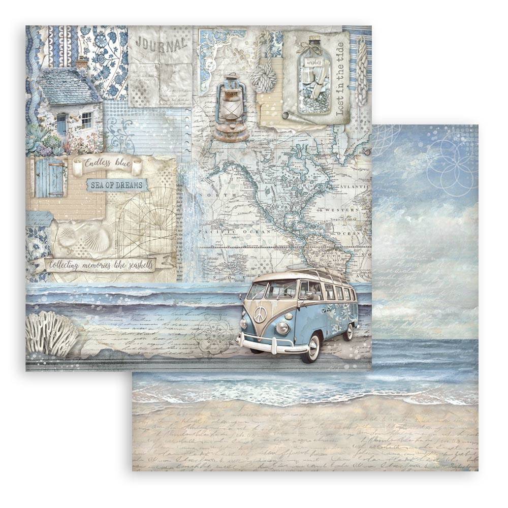 Block de cartulinas "Silent Sea” de 30.5x30.5cm (vista 5)
