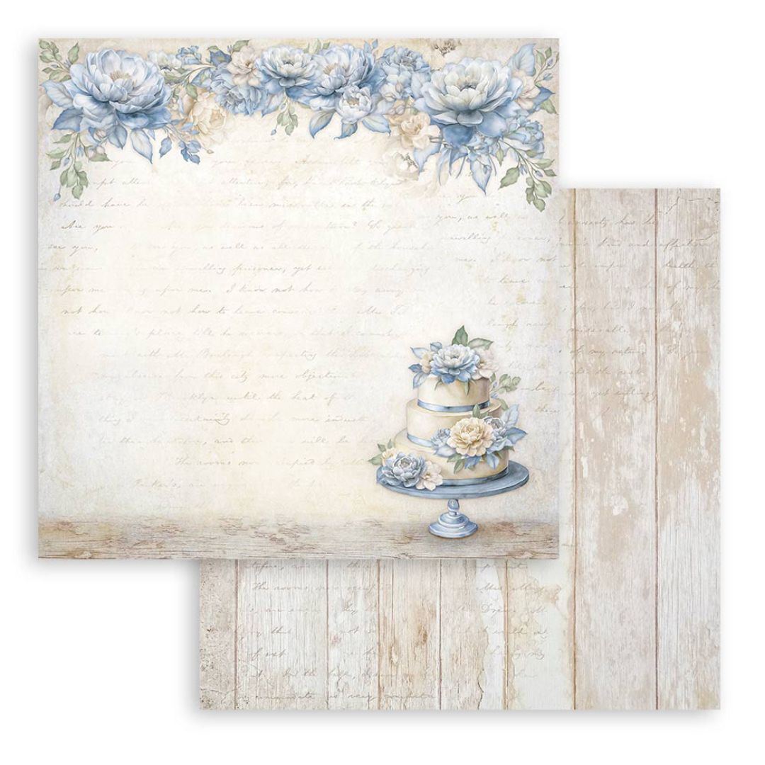 Block de Cartulinas ''Romantic Timeless" de  20.3x20.3 cm