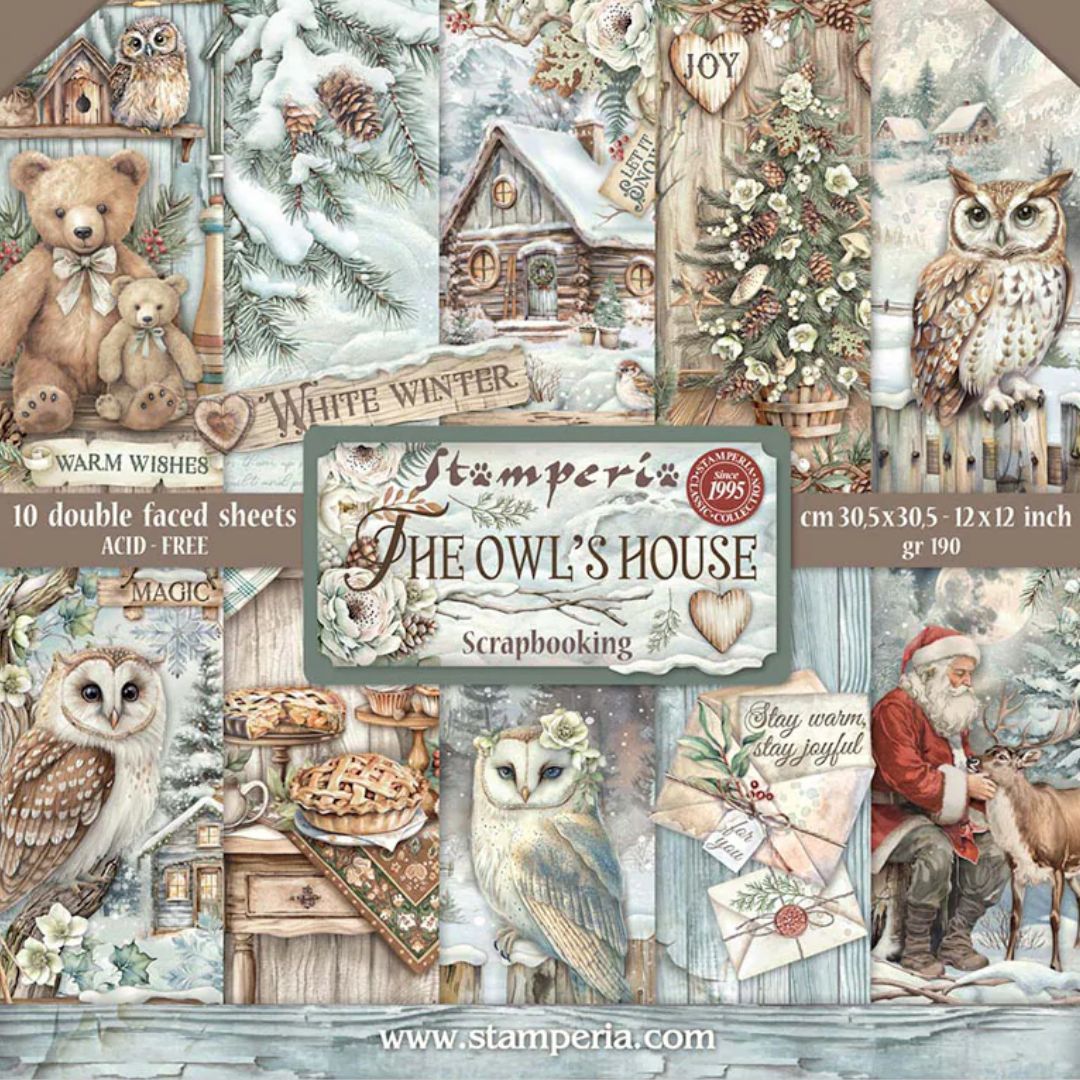 Block de Cartulinas ''The Owl's House" de 30.5x30.5cm