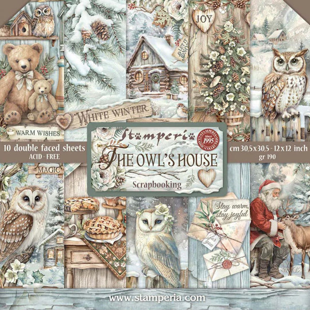 Block de Cartulinas ''The Owl's House" de 30.5x30.5cm