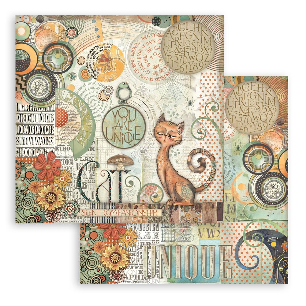 Block de cartulinas "Furry Friends” de 30.5x30.5cm (vista 3)