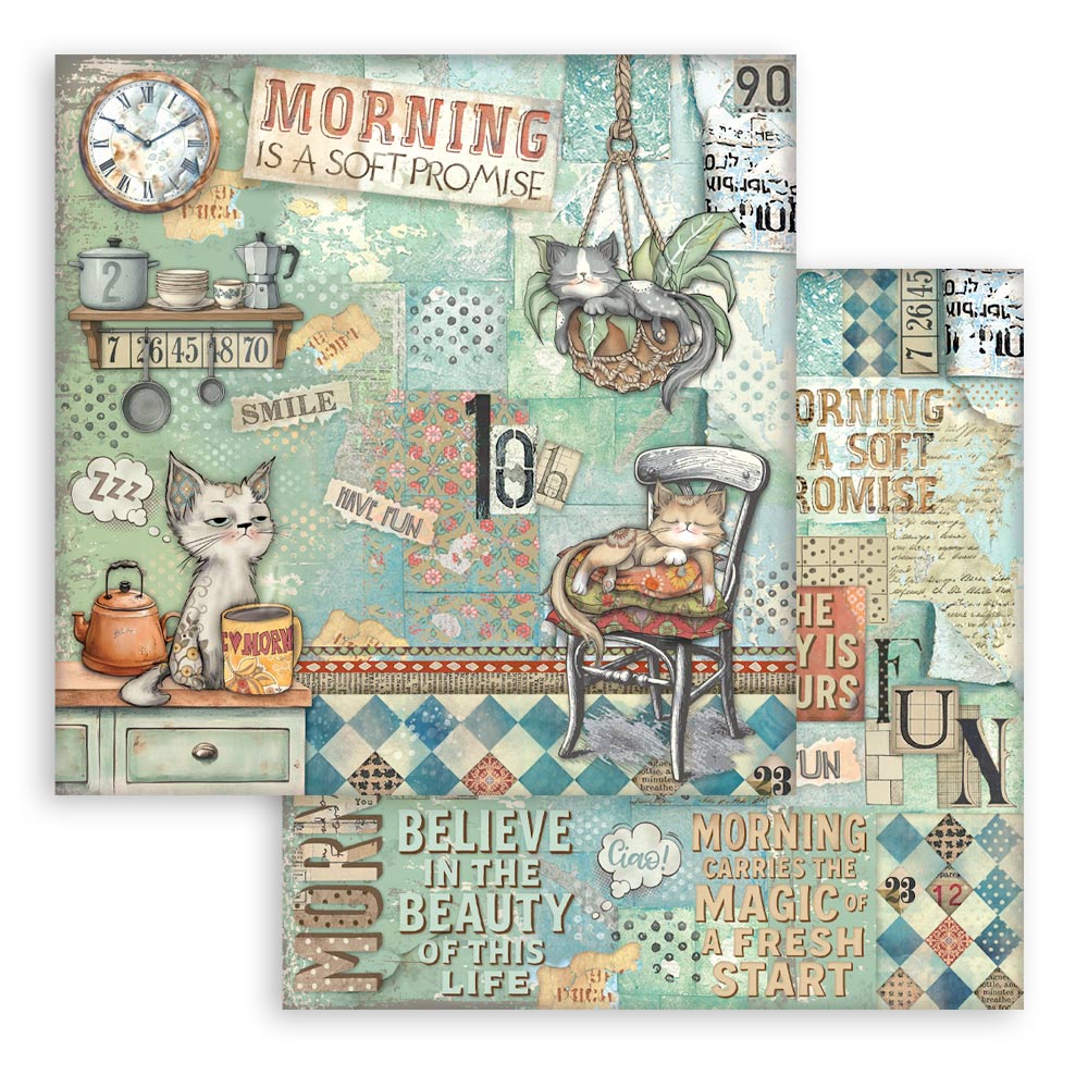 Block de cartulinas "Furry Friends” de 30.5x30.5cm (vista 7)