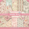 Block de cartulinas ''Shabby Rose'' de 20.3x20.3 cm