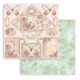 Block de cartulinas ''Shabby Rose'' de 20.3x20.3 cm (vista 4)