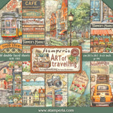 Block de Cartulinas ''Art of Travelling" de 20.3x20.3 cm