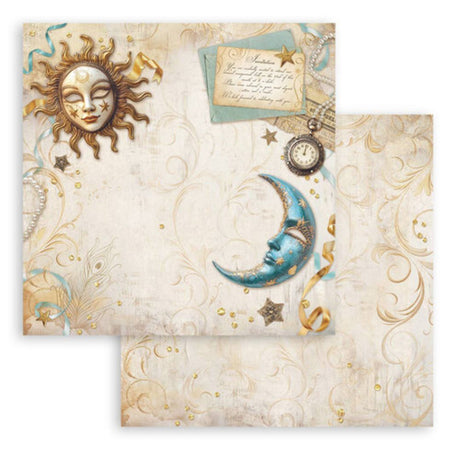 Block de Cartulinas ''Romantic Masquerade" de 20.3x20.3 cm (vista 2)