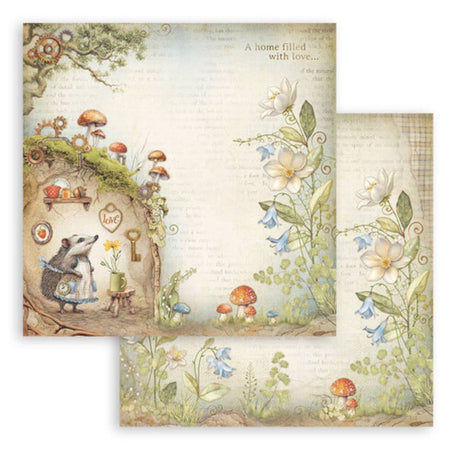 Block de Cartulinas ''Hidden Grove" de 20.3x20.3 cm (vista 3)